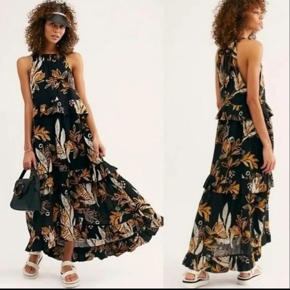 Free People Dresses & Skirts - NWOT Free People Anita Floral Printed Maxi Dress